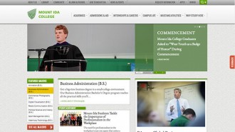 Mount Ida College website